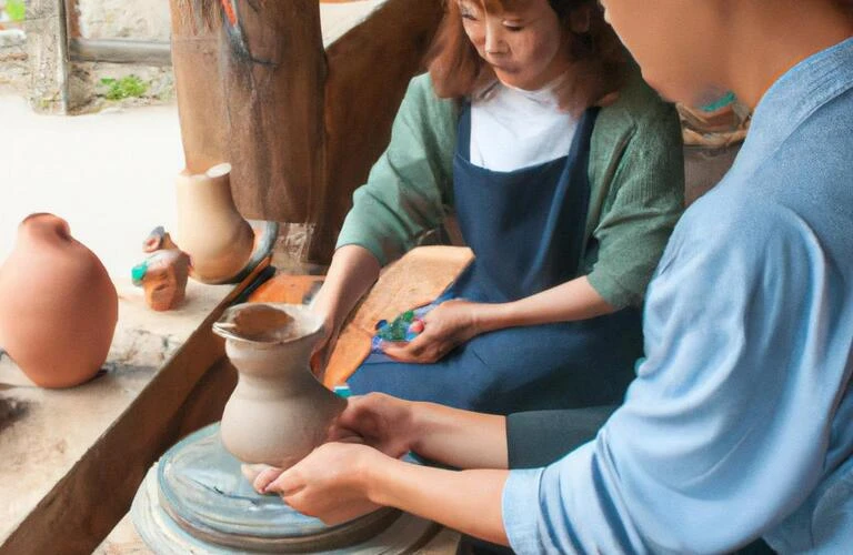 香川の風情を感じるカップルの陶芸レジャー
