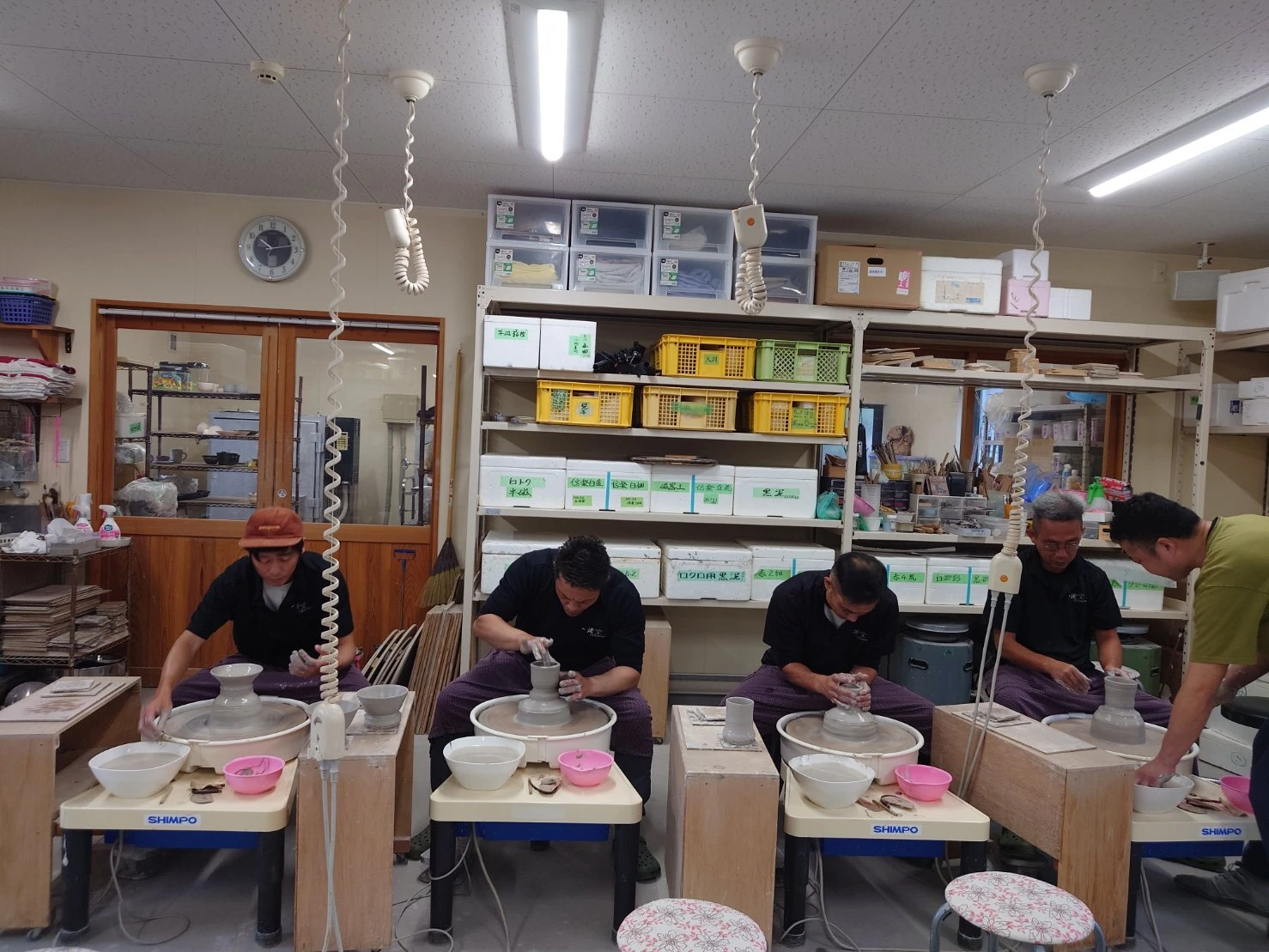 資材や道具も充実